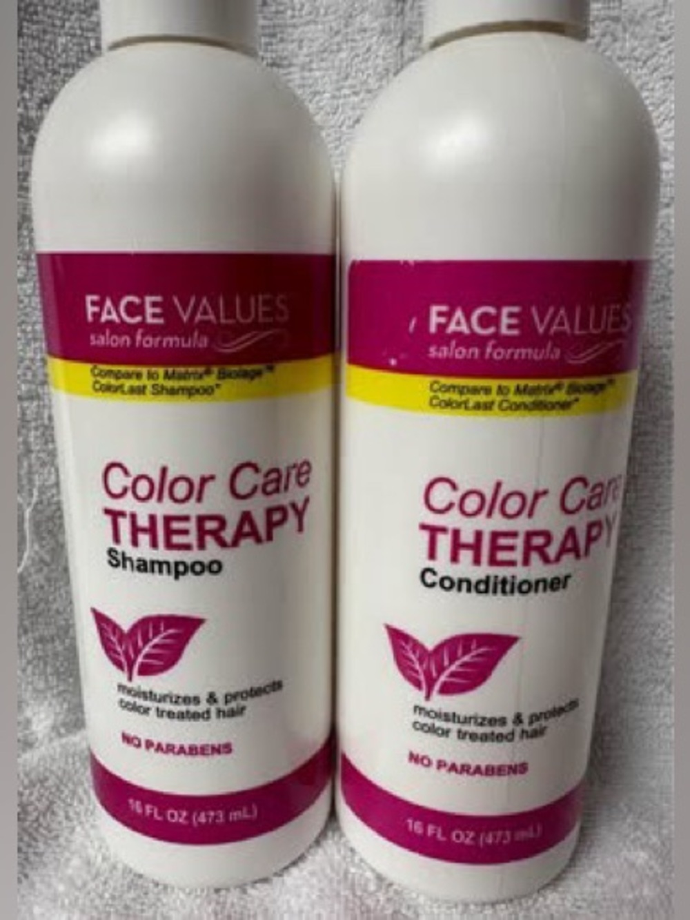 Face Values Color Care Therapy Shampoo & Conditioner